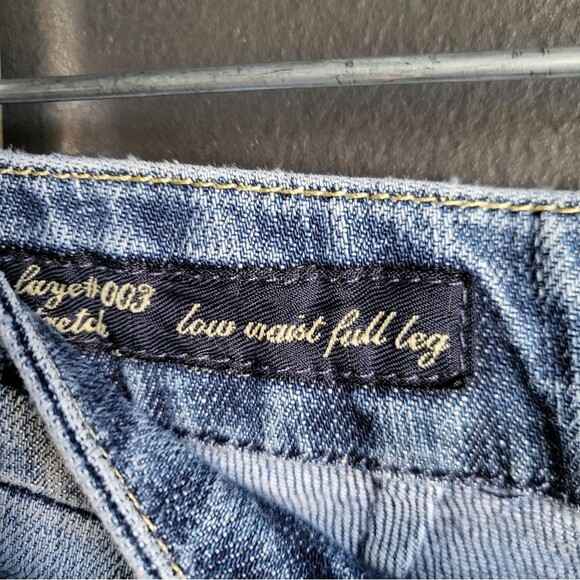 Citizens Of Humanity Low Waist Full Leg Faye 003 Stretch 30 Jeans Distressed - Picture 6 of 14